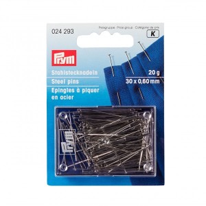 Prym Straight Pins in Silver - 0.60 x 34mm