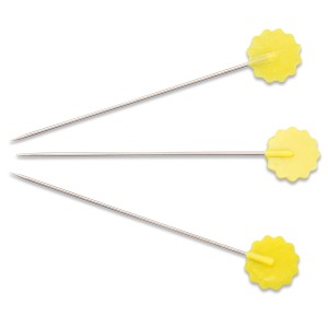 PRYM-Quilter's flat flower pins 50x0.60 50pc