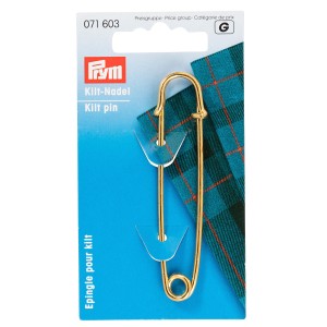 Prym Gold Kilt Pins - 76mm