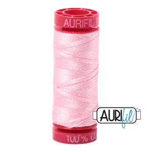 Aurifil 12 2423 Baby Pink Small Spool 50m
