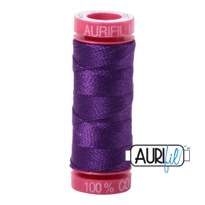 Aurifil 12 2545 Medium Purple Small Spool 50m