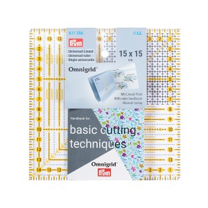 Prym Omnigrid Universal Metric Ruler - 15 x 15cm