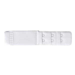 Prym White Bra Extender - 25mm with 3 x 2 Hooks