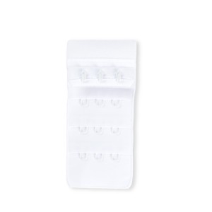 Prym White Bra Extender with 3 x 3 Hooks - 40mm