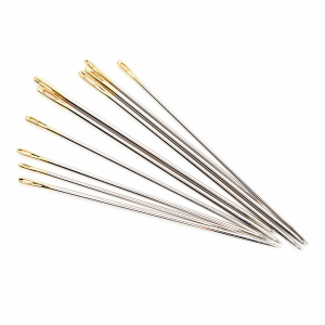 Hand Sewing Sharps Needles Sizes 5-10: 10 Pieces