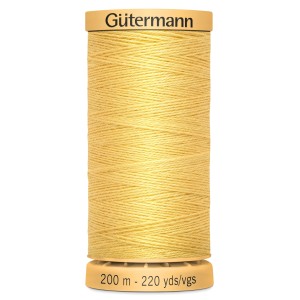 Gutermann Tacking Thread Yellow