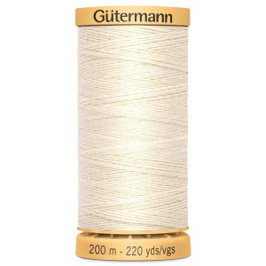 Gutermann Tacking Thread Cream