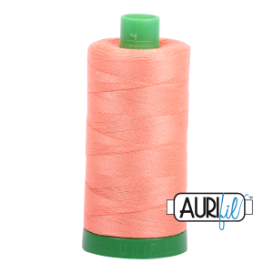 Aurifil 40 2220 Light Salmon Large Spool 1000m