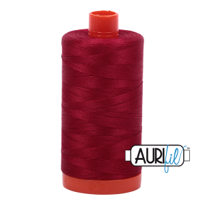 Aurifil 50 Colour 2260 1300m Deep Maroon