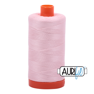 Aurifil 50 Colour 2410 1300m Sweet Pink