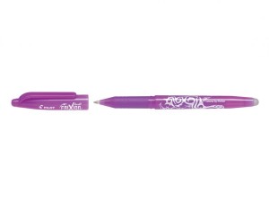 Pilot FriXion Ball Erasable Gel Pen, Medium tip, PURPLE