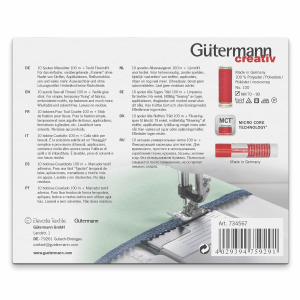 Gutermann Sewing Thread Set with Textile Glue