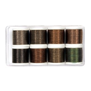 Madeira Metallic Thread Small Gift Box 8 Reel x 200m - Metallic Soft
