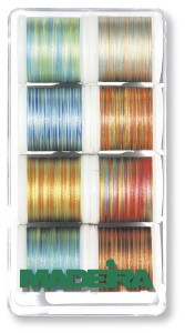 Madeira Small Gift Box 8 Reel x 200m - PolyNeon Multicoloured