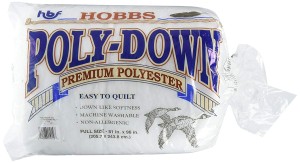 Hobbs Polydown Polyester Wadding 81 x 96in (Full) 2.4oz