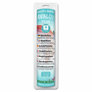 Avalon Plus Madeira Wash Away Stabiliser White Variable Sizes