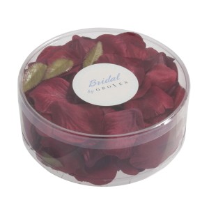 Rose Petal Pack of 164 Polyester Burgundy