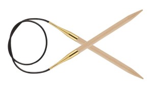 KnitPro Basix Birch 60cm Fixed Circular Needle