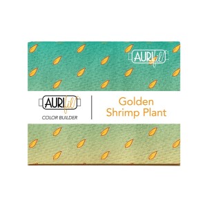 Aurifil Color Builder -  Golden Shrimp Plant (April)
