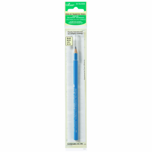 Clover Pencil: Iron-On Transfer: Blue