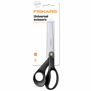 Fiskars General Purpose Scissors Black 21cm/8.25in