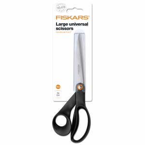 Fiskars General Purpose Scissors Black 24cm/9.5in