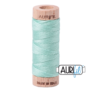 Aurifil Floss 6 Strand Cotton 2835 Medium Mint 16m