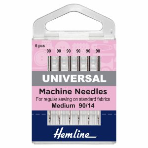 Hemline Universal Sewing Machine Needles - Size 90/14