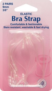 Bra Straps: Clear - 2pk