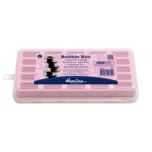 Hemline Bobbin Box Plastic 25 Spool