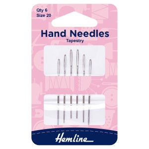 Hand Sewing Needles: Tapestry: Size 20