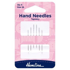 Hand Sewing Needles: Tapestry: Size 26