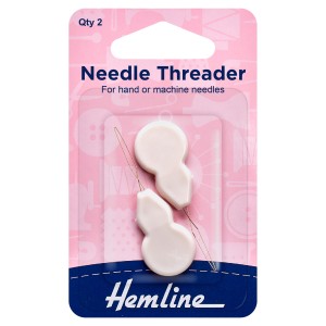 Hemline Needle Threader Plastic Handle