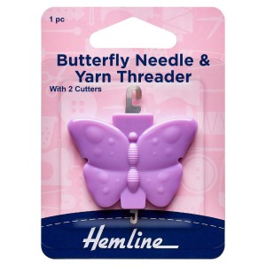 Hemline Needle Threader - Butterfly