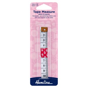 Hemline Tape Measure Metric/Imperial - 150cm