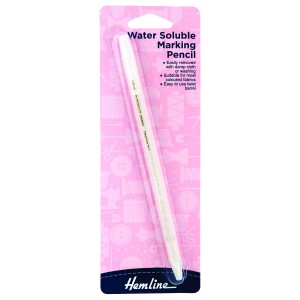 Hemline Pencil Water-Soluble 3mm White