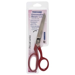 Hemline Scissors Tailors Shears Pro Cut Left-handed 20cm/7.8in