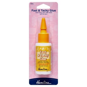 Hemline Adhesive Fast & Tacky Glue 50ml