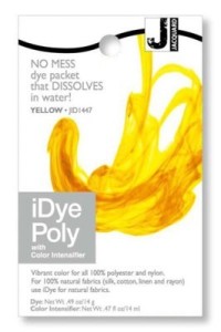 Jacquard iDye Fabric Dye Poly & Nylon 14g  - Yellow