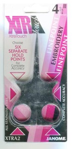 Janome Scissors - 4.5" XT Total Control Fine Point Embroidery