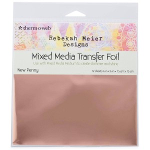 Rebekah Meier - Transfer Foil New Penny  6" x 6" x 12 sheets per Pack