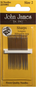 John James Sharps Needle Size 2