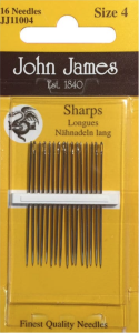 John James Sharps Needle Size 4