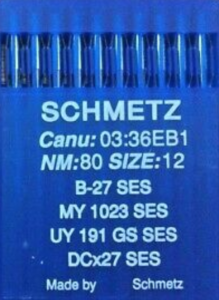 Schmetz Industrial Needles System B27 Light Ballpoint Canu 03:36 Pack 10 - Size 120