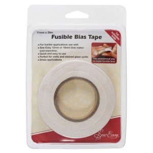 Sew Easy Fusible Bias Tape - 20m x 11mm