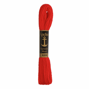 Anchor Tapestry Wool 10m Col.8200 Red