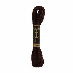Anchor Tapestry Wool 10m Col.9664 Brown