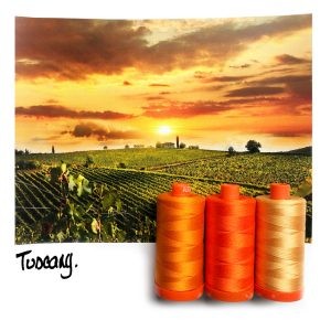 Aurifil Color Builder -TUSCANY