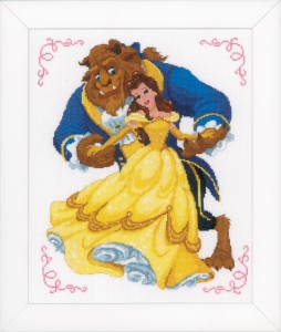 Vervaco Counted Cross Stitch Kit - Disney - Beauty & The Beast