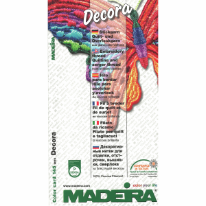 Printed - Madeira Colour Card Decora No.12